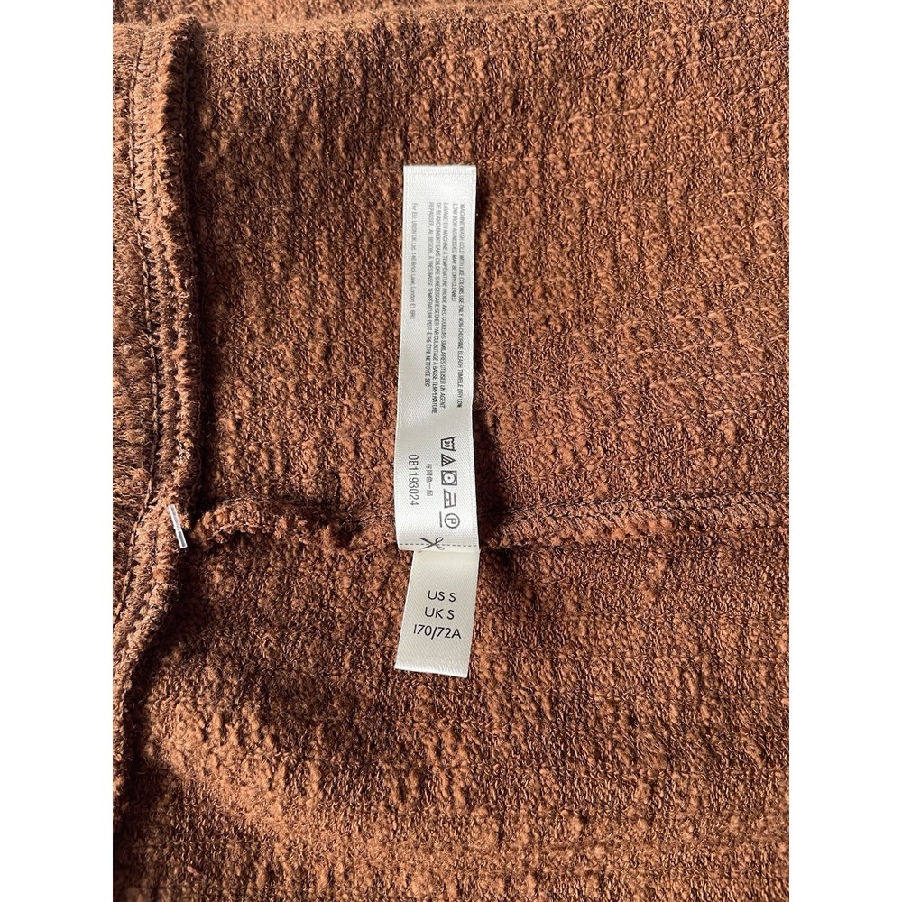 NEW Free People HiRise Sweater Knit Shorts Sz S Pockets Brown Goblin Pirate Fall - Picture 10 of 12